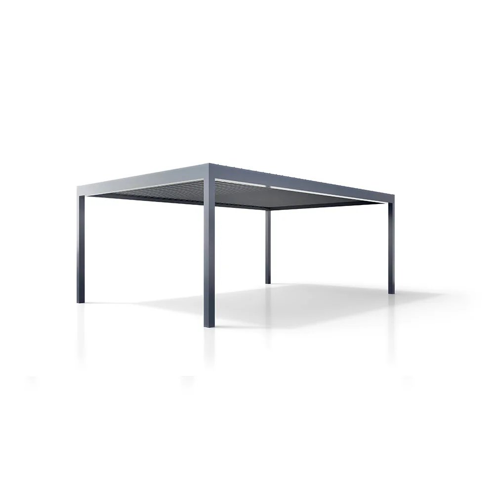 Aluprof SB 550 pergola — flagmanis ar pastiprinātu konstrukciju, ražotāja renderis